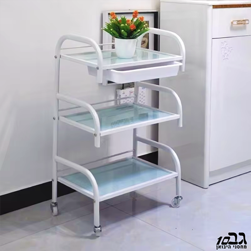 עגלת אביזרים למטפלים לקוסמטיקאיות